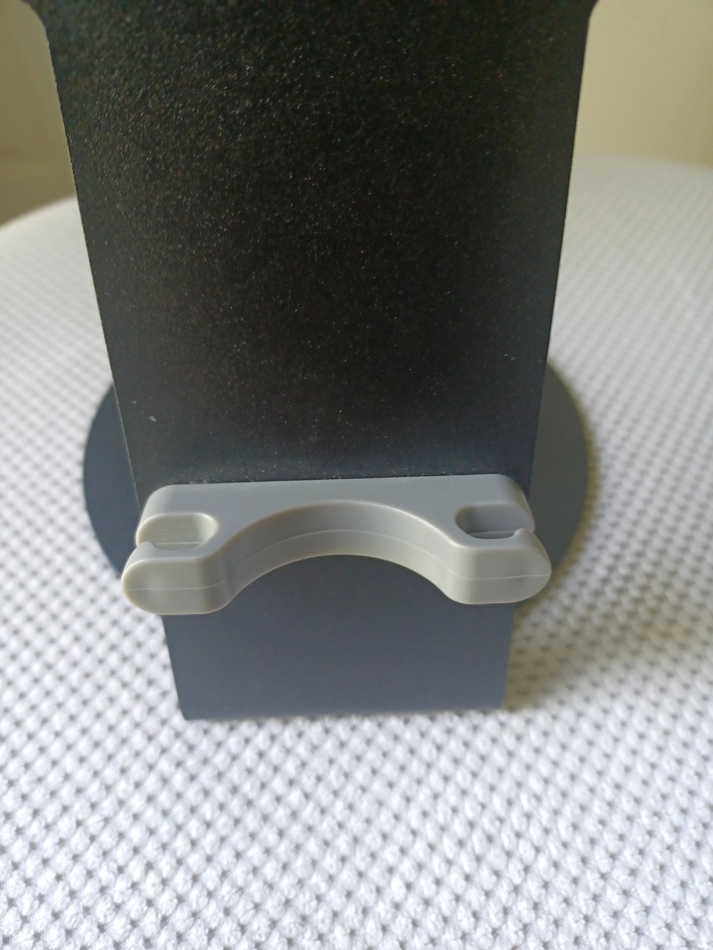 Dyson Hair Dryer Metal Stand In Black with Gray Accents - Picture 7 of 7